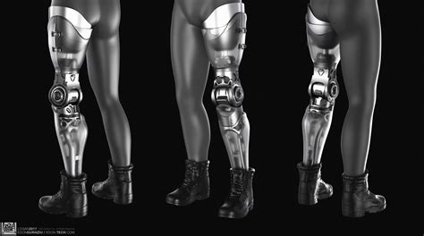 Artstation Logan Prosthetics Concept Design Edon Guraziu