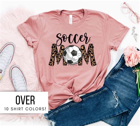 soccer mom shirt for mom soccer mom tshirt for women cute etsy