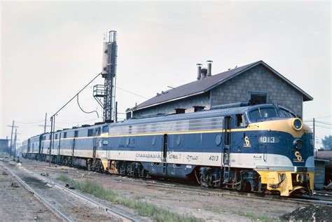 Chesapeake And Ohio Cando 4013 August 1965 Railroad Photography