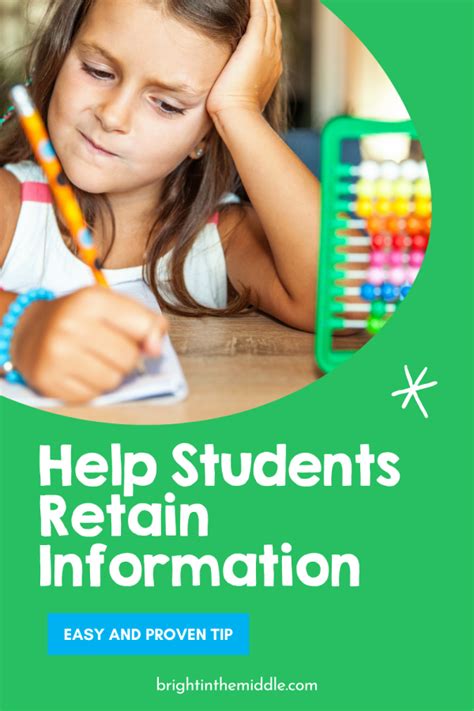 How To Help Students Retain Information An Easy And Proven Tip
