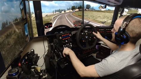 Euro Truck Simulator 2 Multiplayer Stream On Dads Setup Mindovermetal English
