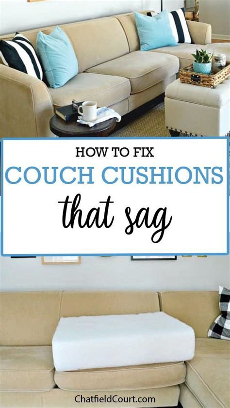 Revive Your Couch With This Simple Fix For Sagging Cushions