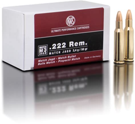 Outdoor Sporting Agencies, Products, Ammunition, Centrefire Rifle, 222 Rem, AMMO .222 REM 52GR ...