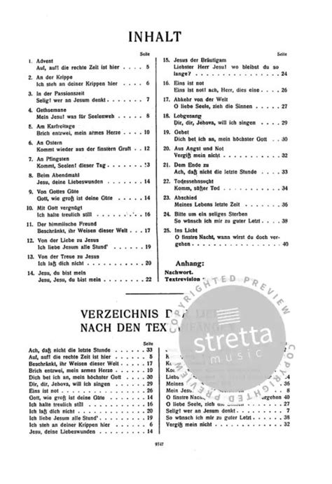 25 geistliche lieder [schemelli auswahl] von johann sebastian bach im stretta noten shop kaufen