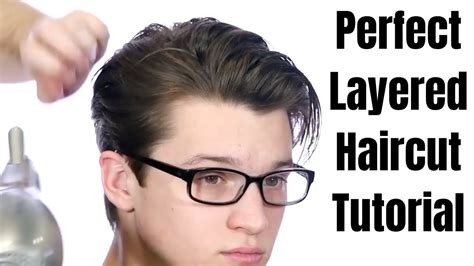 Perfect Layered Haircut Tutorial Thesalonguy Youtube