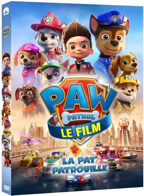 Paw Patrol Le Film Animation Pat Patrouille Dvd Français 2021 Aventure