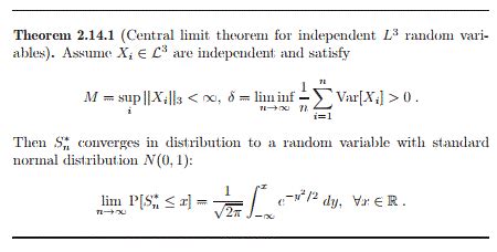 Therefore, as a sample size increases, the sample mean and standard deviation will be closer in value to the population mean μ and standard. probability theory - Confusion about the proof of the ...