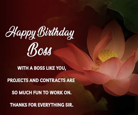 110 Birthday Wishes For Boss Statustown