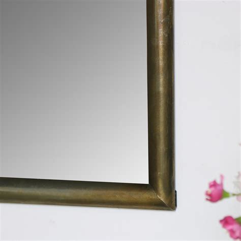 Gold Square Mirror Melody Maison