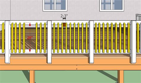 Deck Baluster Spacing Decks Ideas