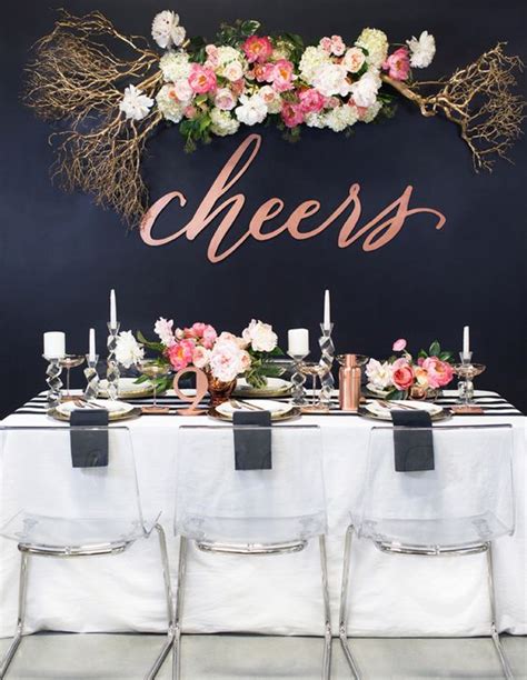 20 great ideas for a pink/navy wedding - Parfum Flower Company