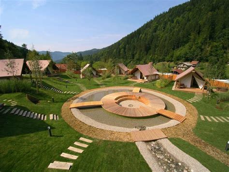 Herbal Glamping Ljubno Tent Village Resort Design Plan Glamping
