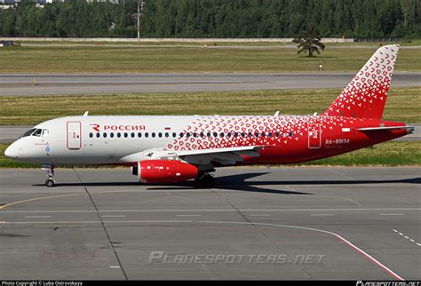 Ra 89134 Rossiya Russian Airlines Sukhoi Superjet 100 95b Photo By
