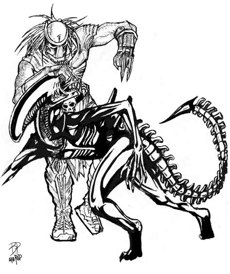 Predator yautja drawing vs chrisozfulton alien deviantart face aliens predalien predators fan tattoo xenomorph. Predator Helmet Drawing | Free download on ClipArtMag