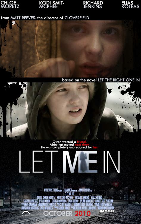 Let Me In 4th Poster Attempt Let The Right One In Fan Site