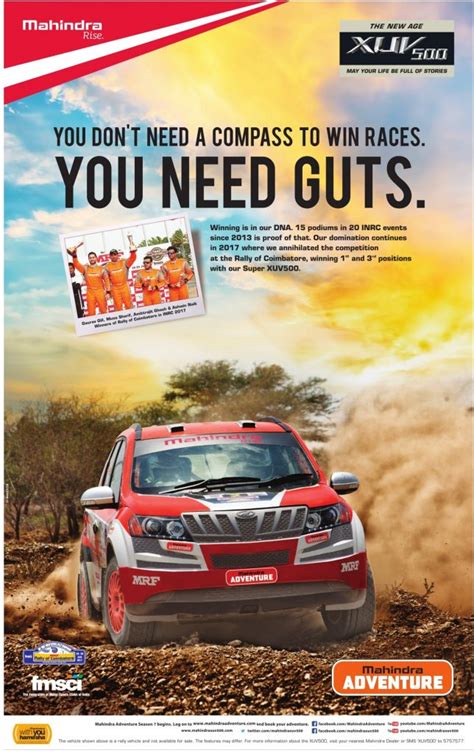 Mahindra Xuv 300 In Just Rs 7 95 Lakh Ad Advert Gallery