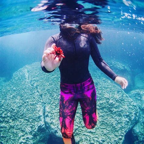 Underwater Photography By Chloe Ganahl In Hawaii Wearing Spiritgirl Eco