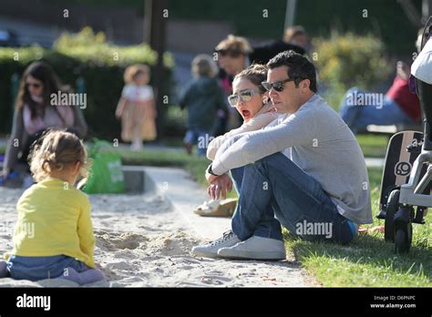 Jessica Alba And Her Husband Cash Warren Take Their Daughters Honor Marie Warren And Haven