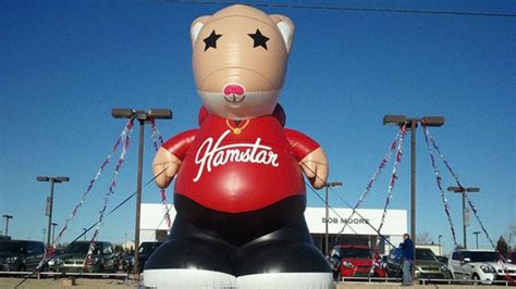 Edmond Car Dealership Offers Reward For Missing Inflatable ‘hamster