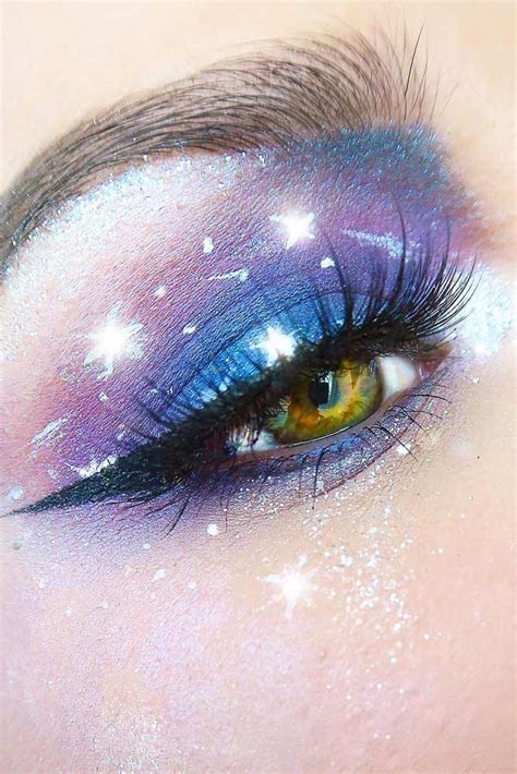 21 Galaxy Makeup Looks Creative Makeup Ideas For Extraordinary Girls
