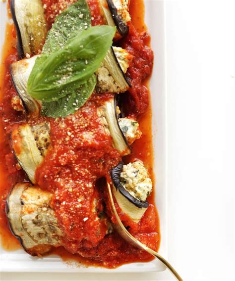 Eggplant Lasagna Roll Ups Punchfork