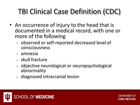 Traumatic Brain Injury Tbi In The Primary Care Setting Ppt Download