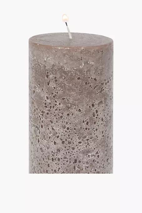 Fragranced Rustic Pillar Candle 75x20cm