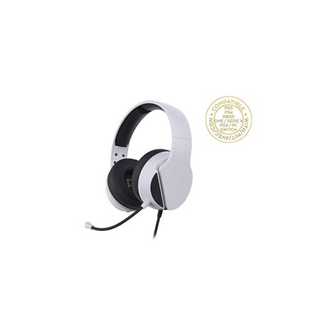 Subsonic Sa5602 Gaming Headset With Mic Ps4 Ps5 Xbox One White