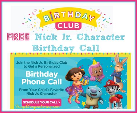 Nick Jr Birthday Club