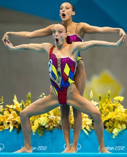 In Synchronized Swimming At The Olympics The Idiosyncratic Meets The
