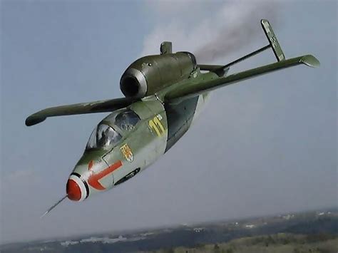 Heinkel He 162 Salamander Aircraft Vintage Aircraft Fighter Aircraft