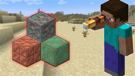 Over time, this material will change from a deep orange to a green in a process known as oxidation. Minecraft: farm and use copper - Here's how