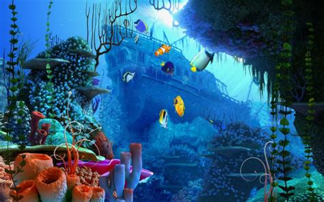 Free Download Free Aquarium Screensaver Animated Aquaworld