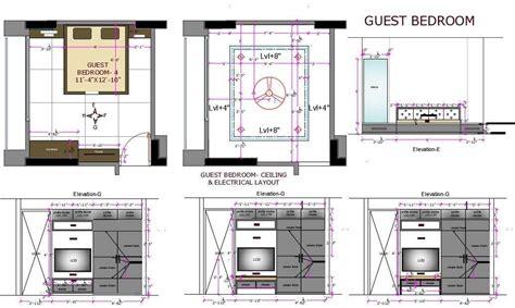 Top 20 Guest House Layout Plan Dwg File