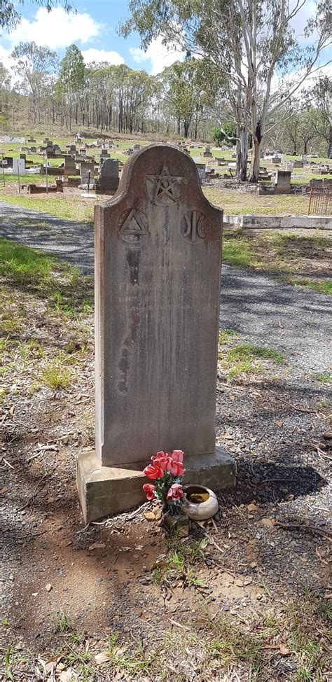 Francis Wilson 1860 1889 Mount Morgan Cemetery Queensland Australia
