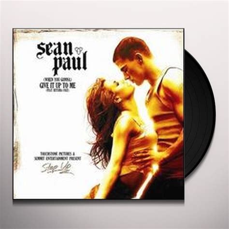 Sean Paul When You Gonna Give It Up To Me Vinyl Record