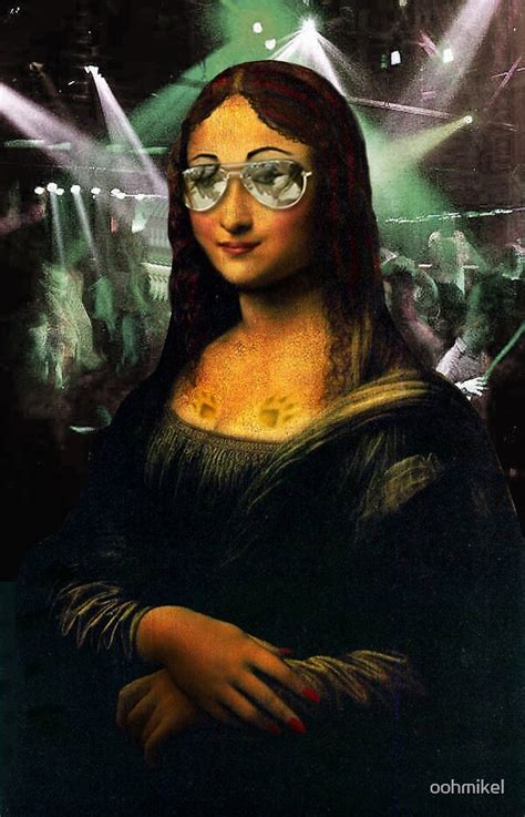 Modern Mona Lisa By Oohmikel Redbubble