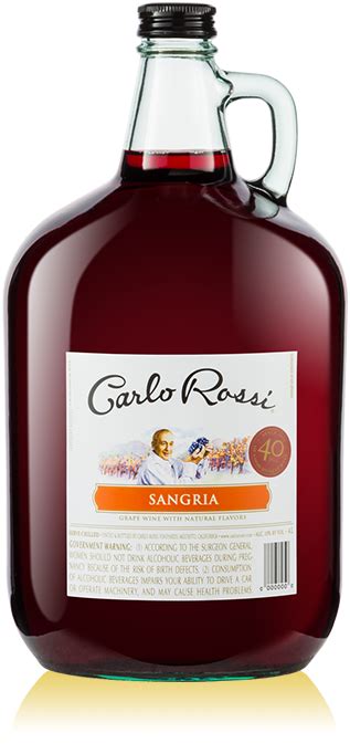 Sangria Red Wine Sangria Carlo Rossi