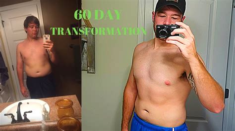 My Insane 60 Day Body Transformation Weight Loss Journey Youtube