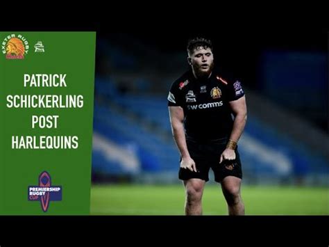 Lock lewis pearson, 21, prop patrick schickerling, 22, lock cory teague, 21, and backrow charlie wright, 21, together with centre tom wyatt, 21, have all linked up with the pirates who play. Patrick Schickerling post Harlequins - YouTube