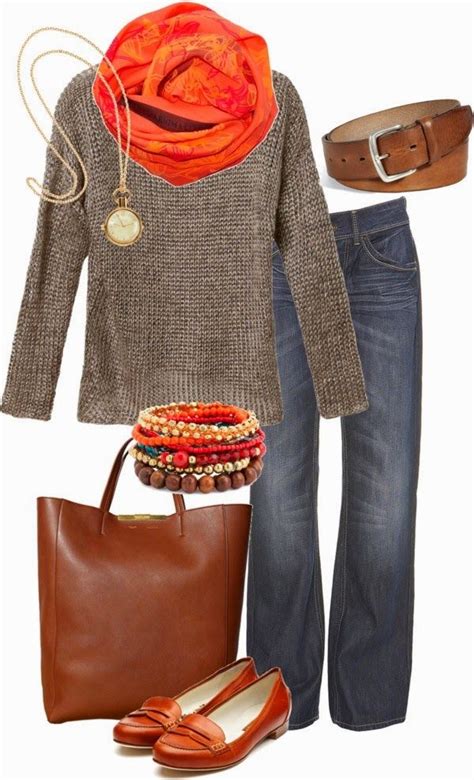 5 Casual Fall Polyvore Combinations Fashion Fall Outfits Simple