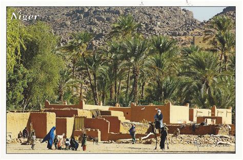 A Journey Of Postcards Timia Village Niger