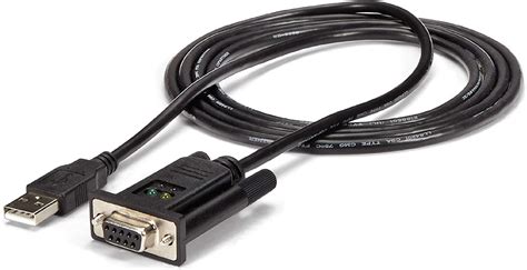Startech Icusb232ftn Cable Adaptador De 1 Puerto Usb A Módem Nulo Null Serial Db9 Rs232 Dce Con