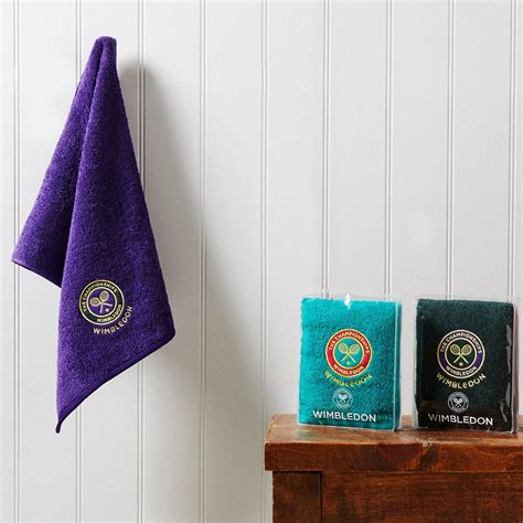 Christy Wimbledon Championships Guest Towel Purple