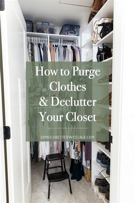 How To Declutter Your Closet And Purge Your Clothes So Much Better