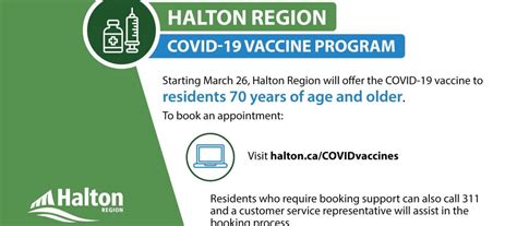 It is safe, effective and free. Halton Residents 70+ can book COVID-19 Vaccine ...