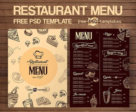 50 Best Food And Drink Menu Templates 2021 Design Shack