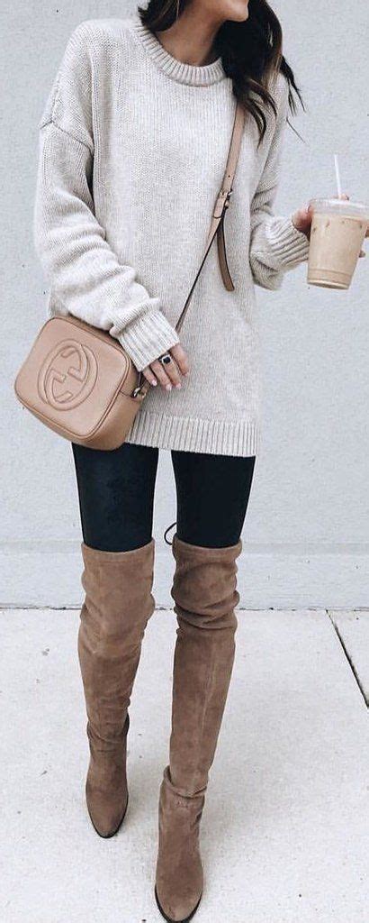 Cute Comfortable Winter Outfit Ideas For Teenagers For School For