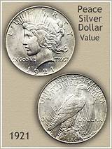 Images of Silver Value Peace Dollar