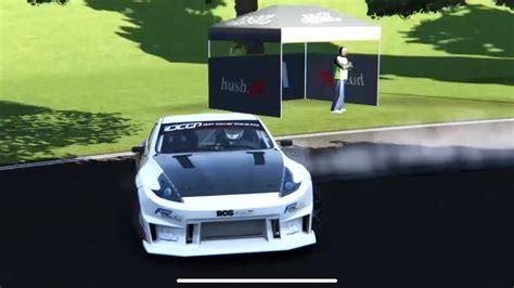 Drifting Hush Compound In DCGP 370Z With Steering Wheel Assetto Corsa